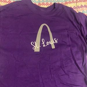 Purple St. Louis shirt
